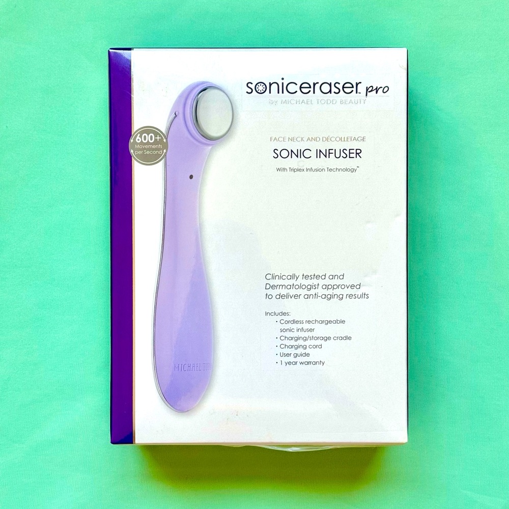 BNIB Skincare Infusion Device: Soniceraser Pro - Michael Todd Beauty